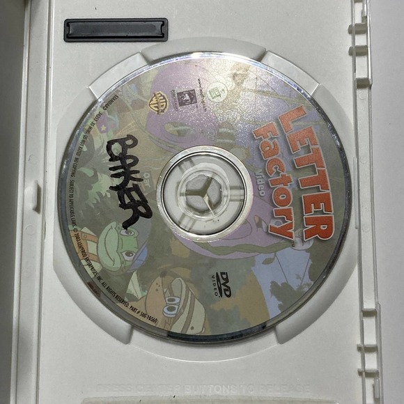 Leap Frog Letter Factory Teaches Phonics Pre-Reading DVD Preschool Ages 2-5 - Picture 2 of 3